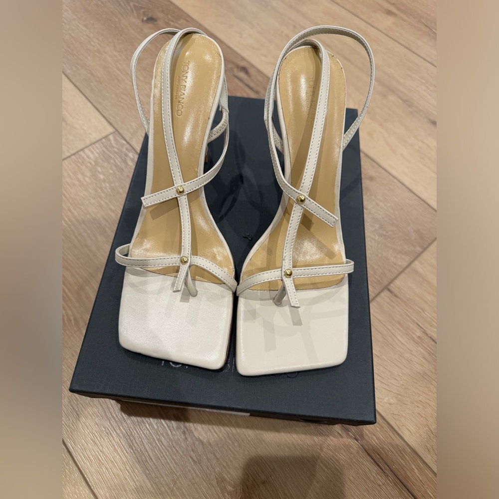 Brand new Tony bianco Lilly Sandal. Size 6.5. Never worn.
